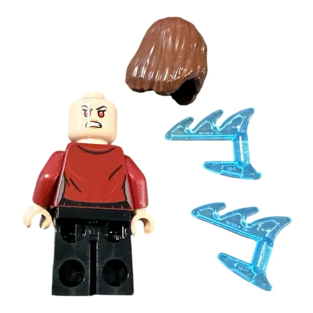 LEGO Minifigure Marvel Avengers Super Hero Scarlet Witch w/Water Energy Effects